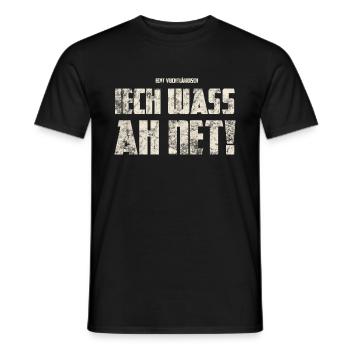 Oh, c’est quoi, ah Net ! Origines - T-shirt homme - noir - Devant - AI Model Male 178 light (178cm)
