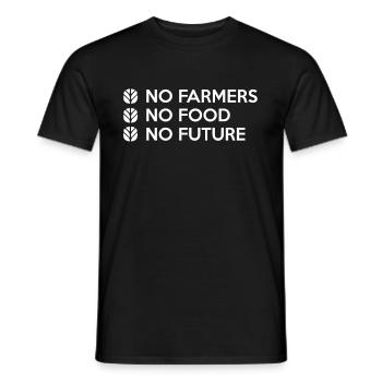 Agriculteur démonstration agricole agriculteur - T-shirt homme - noir - Devant - AI Model Male 178 light (178cm)