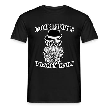 Daddy Cool - Männer T-Shirt - Schwarz - Vorne - AI Model Male 178 light (178cm)