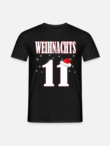 Weihnachten,Elf - Männer T-Shirt - Schwarz