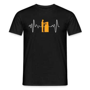Barista - T-shirt homme - noir - Devant - AI Model Male 178 light (178cm)