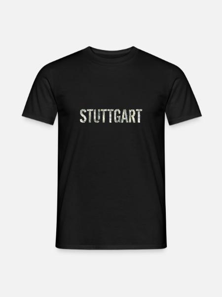 Stuttgart - Stuttgart meine Stadt! - Men's T-Shirt - black