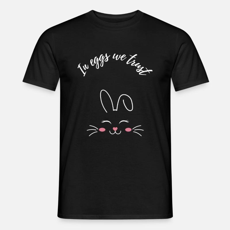 Ostern Sprüche Geschenk - Männer T-Shirt - Schwarz