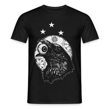 Schwarzer Rabe - Männer T-Shirt - Schwarz - Vorne - AI Model Male 178 light (178cm)