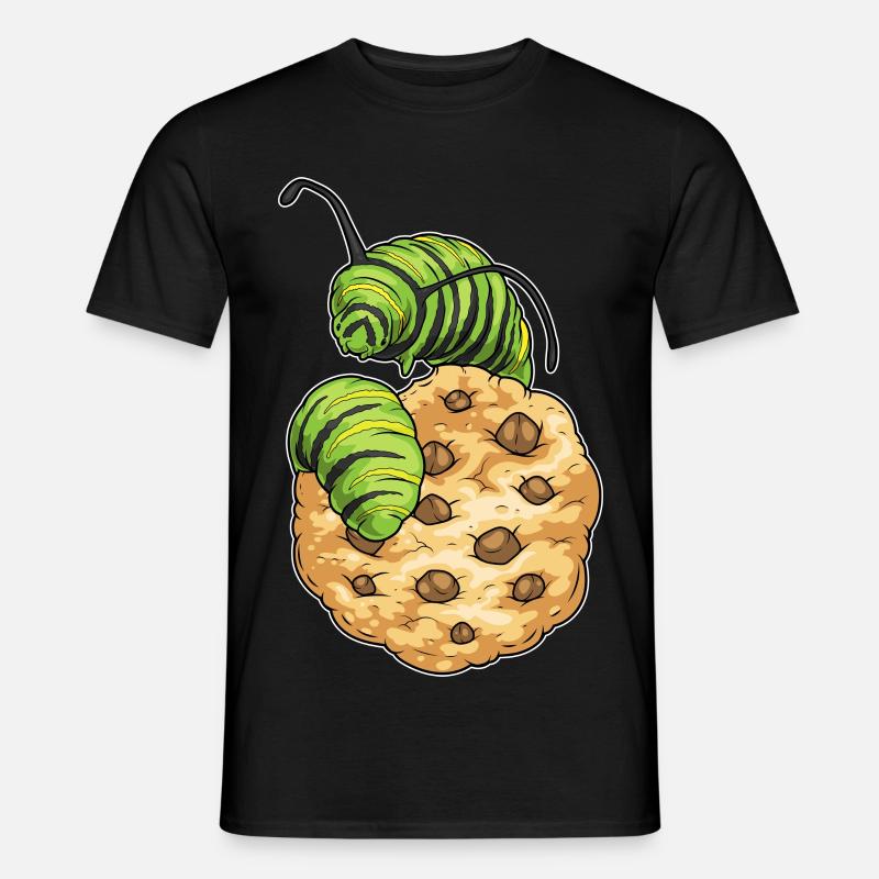 Biscuit chenille - T-shirt homme - noir