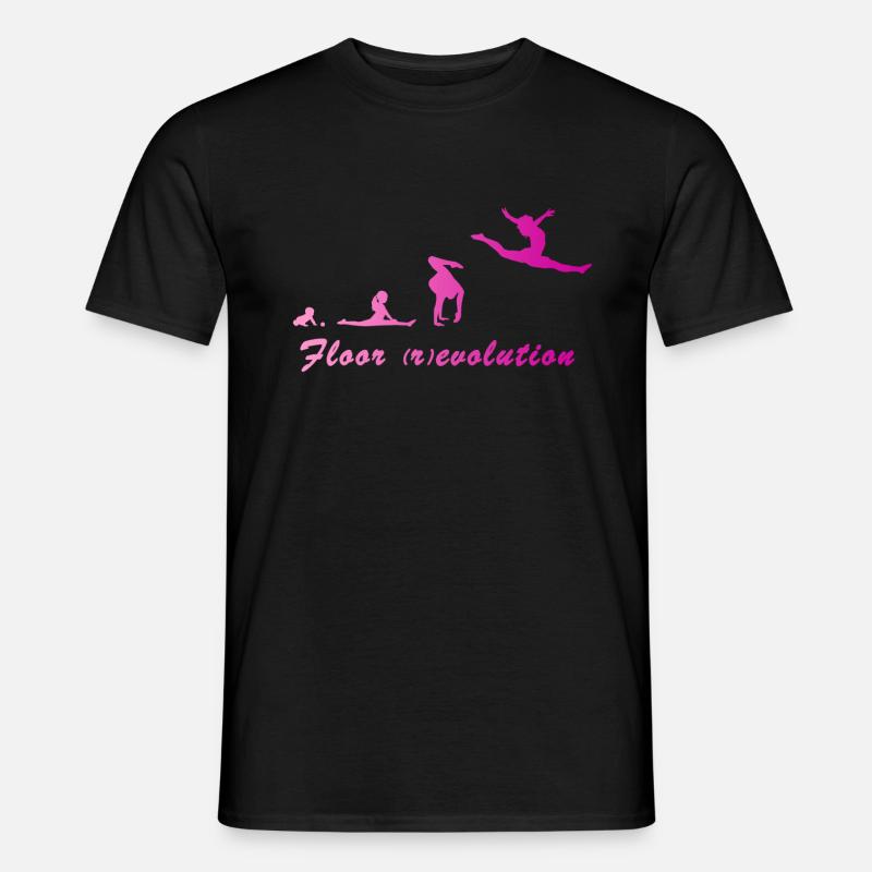 Étage (r) évolution - T-shirt homme - noir