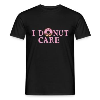 Je fais des soins - T-shirt homme - noir - Devant - AI Model Male 178 light (178cm)