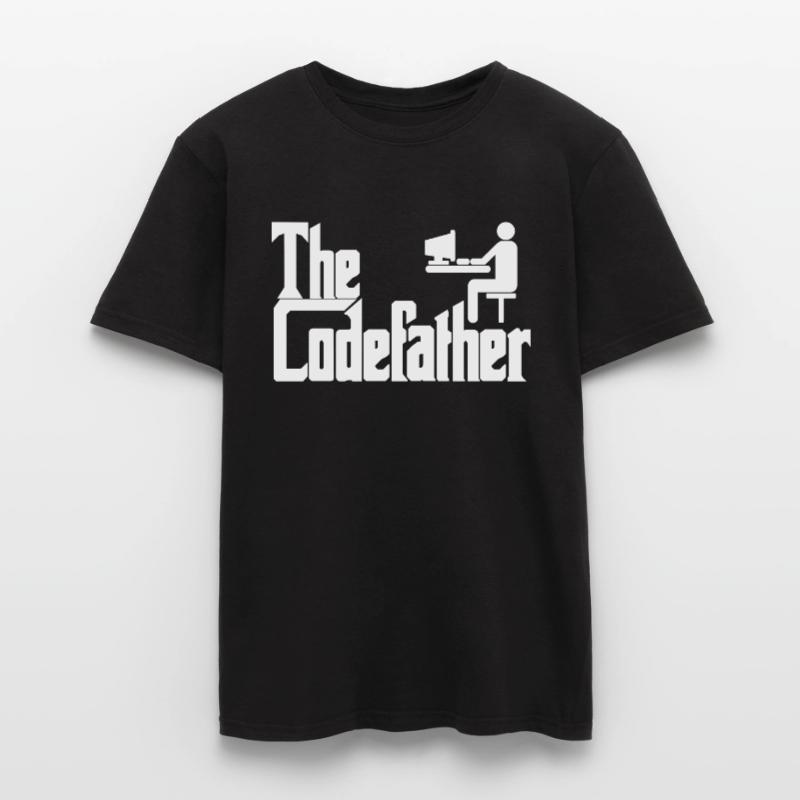 Le cadeau de codage PC Codefather Programmer T-shirt homme