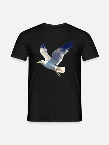 Seagulls Seagull - Men's T-Shirt - black