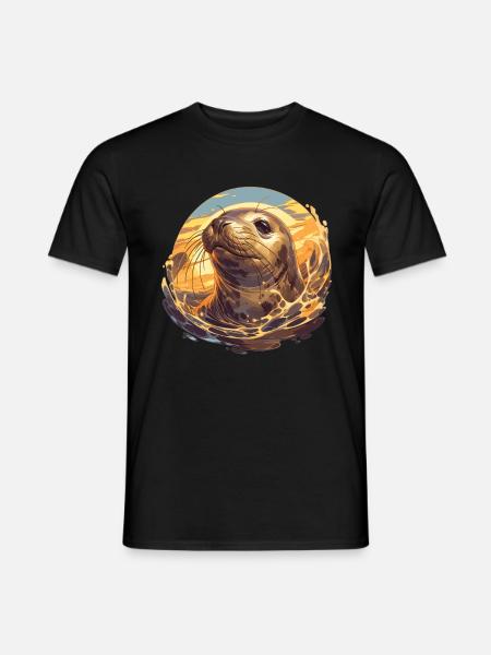 Seals, Seal - Men's T-Shirt - black