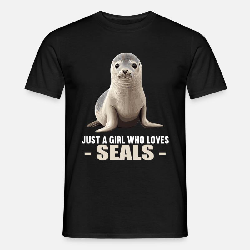 Seals, Seal - Men's T-Shirt - black