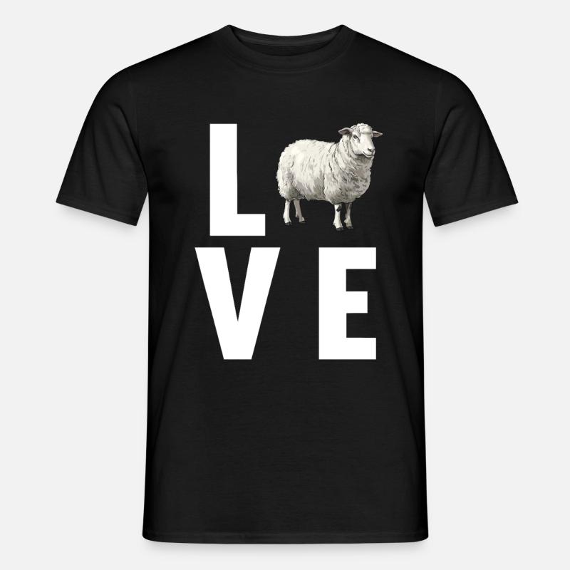 Sheep Sheep - Men’s T-shirt - black