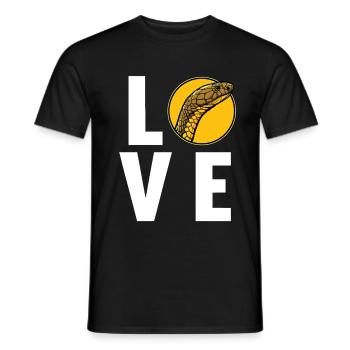 Cobras royaux Cobra royaux - T-shirt homme - noir - Devant - AI Model Male 178 light (178cm)