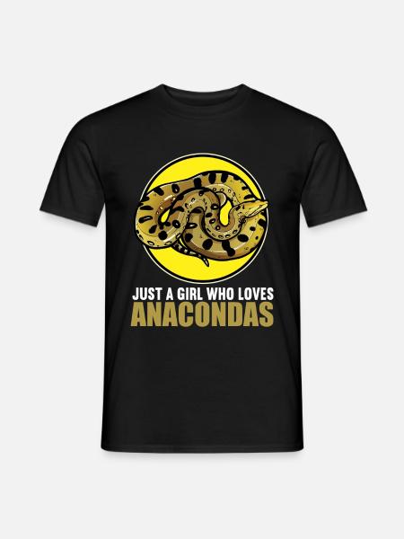 Anakondas Anakonda - Männer T-Shirt - Schwarz