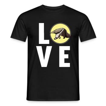 anteaters anteater - Men's T-Shirt - black - Front - AI Model Male 178 light (178cm)