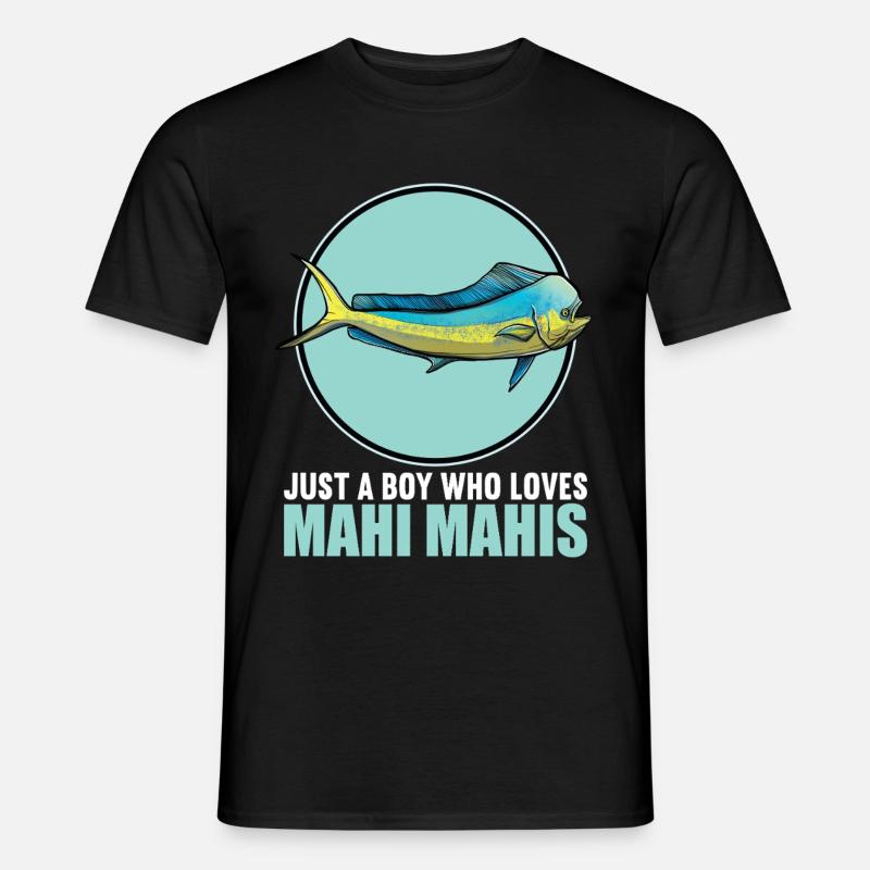 Mahi Mahi Dolphinfish - Men's T-shirt - black