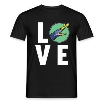 Nasal Moray Eel Ghost Moray - Men's T-Shirt - black - Front - AI Model Male 178 light (178cm)