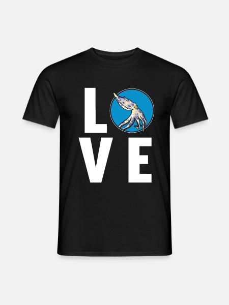 Blue Ringed Octopus Blaugeringelter Krake - Men's T-Shirt - black