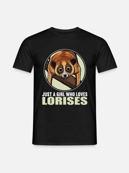 Slow lorises Loris - Men's T-Shirt - black