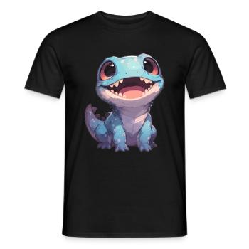 Scinque Skinke - T-shirt homme - noir - Devant - AI Model Male 178 light (178cm)
