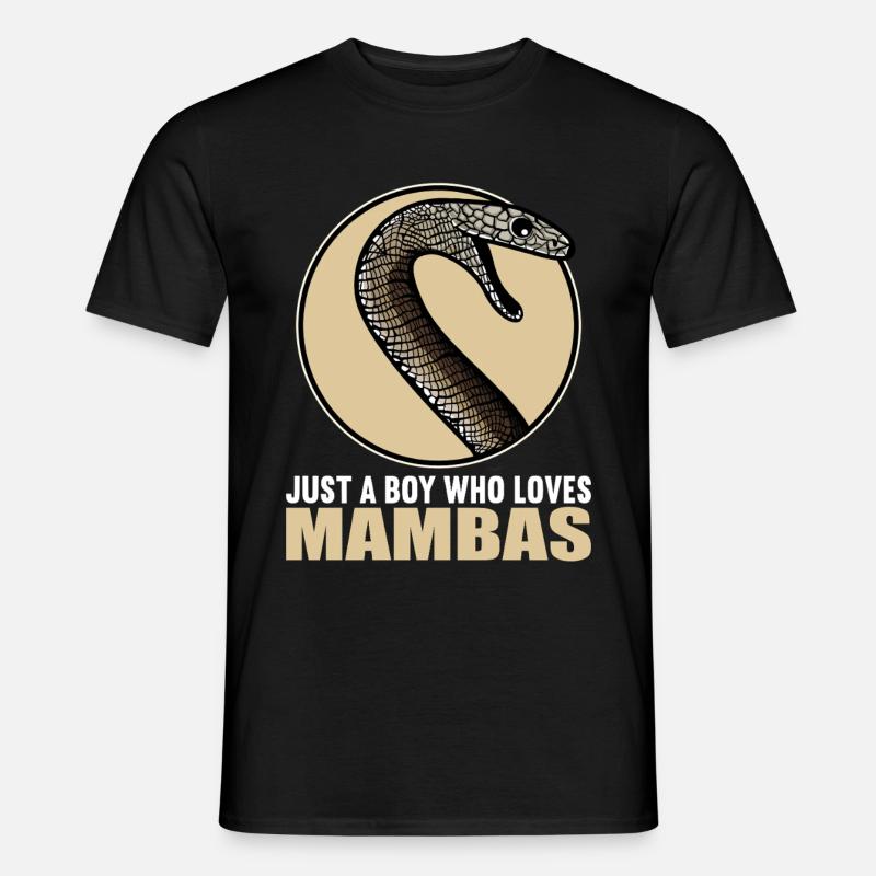 Mambas Mamba - Männer T-Shirt - Schwarz