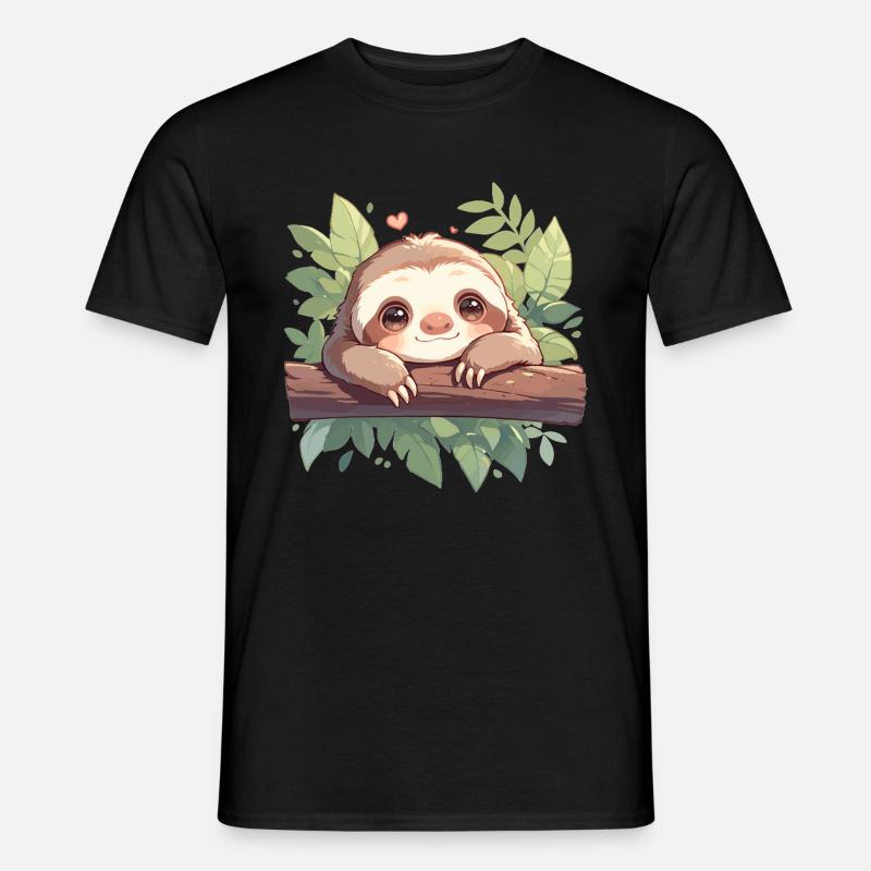 Sloths Sloth - Men's T-Shirt - black