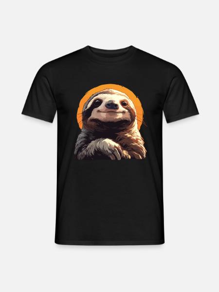 Sloths Sloth - Men's T-Shirt - black