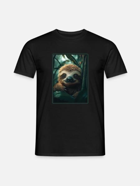 Sloths Sloth - Men's T-Shirt - black