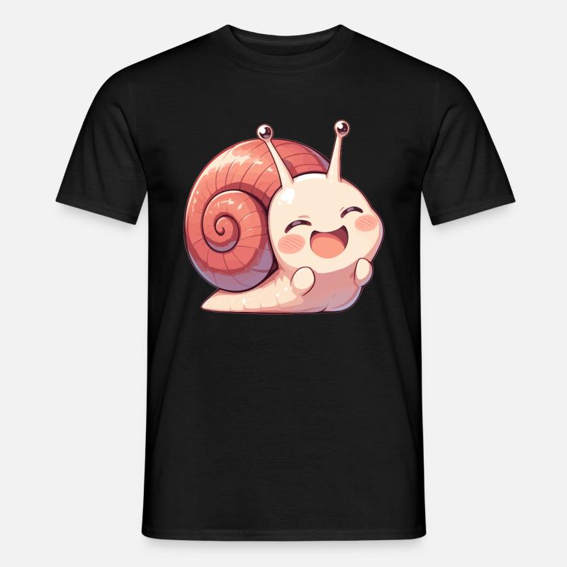 Snails Snail - Men’s T-shirt - black