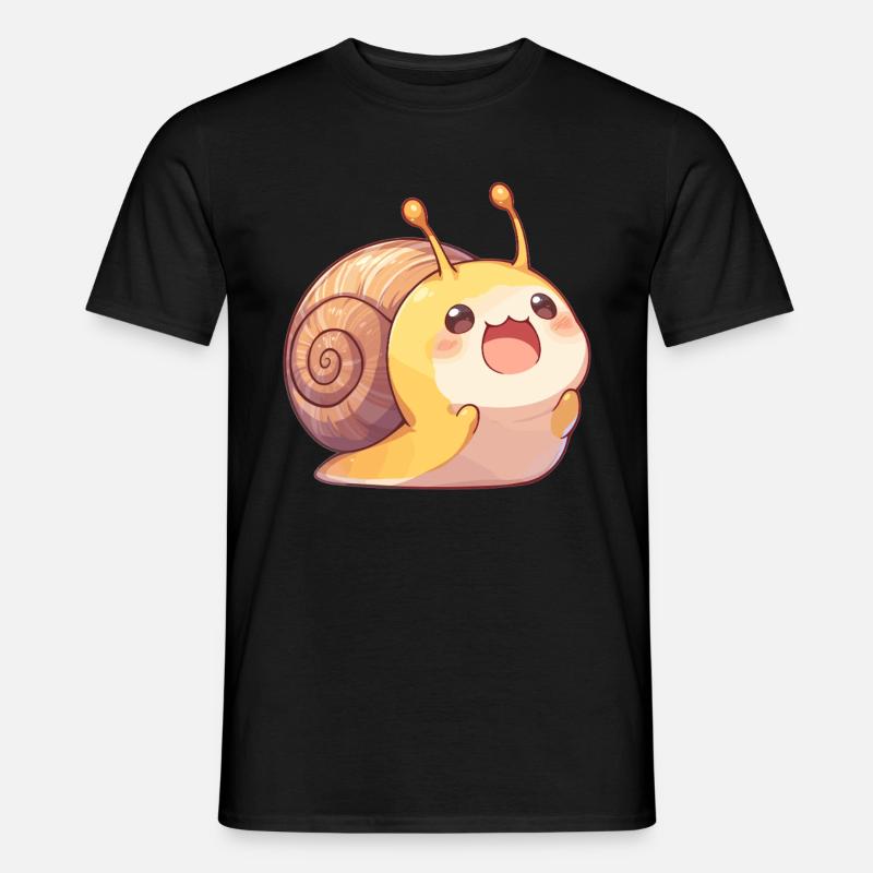 Snails Snail - Men’s T-shirt - black
