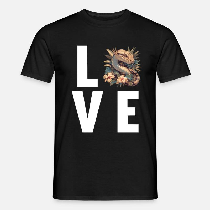 Snakes Snake - Men's T-Shirt - black