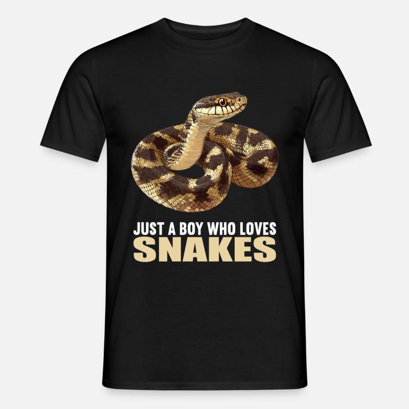 Snakes Snake - Men's T-Shirt - black