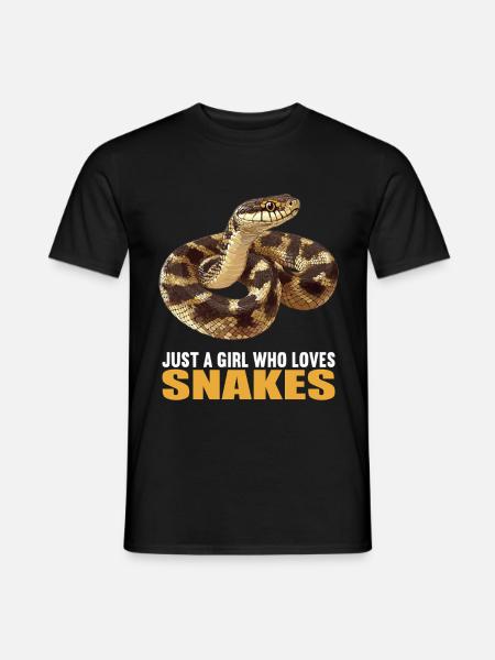 Snakes Snake - Men's T-Shirt - black
