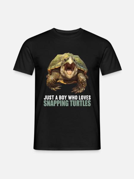 Snapping Turtles Snapping Turtle - Men's T-Shirt - black