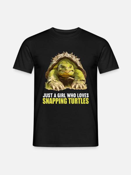 Snapping Turtles Snapping Turtle - Men's T-Shirt - black