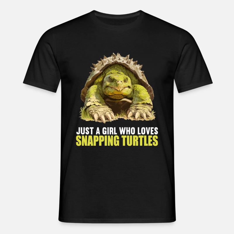 Snapping Turtles Snapping Turtle - Men's T-Shirt - black