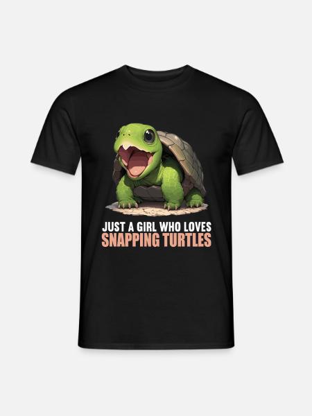Snapping Turtles Snapping Turtle - Men's T-Shirt - black