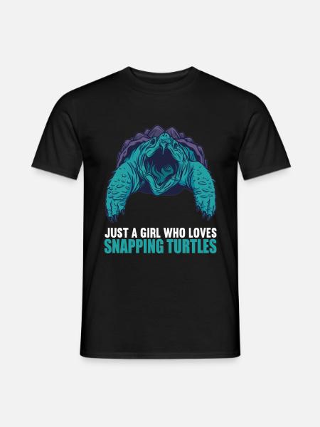 Snapping Turtles Snapping Turtle - Men's T-Shirt - black