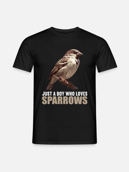 Sparrows Sparrow - Men's T-Shirt - black