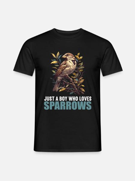 Sparrows Sparrow - Men's T-Shirt - black
