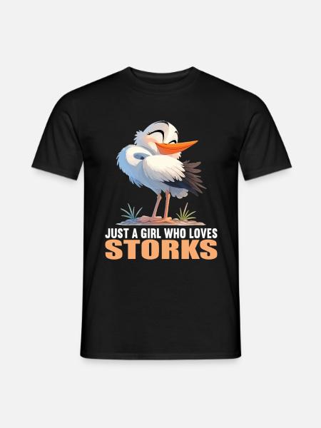 Storks Stork - Men's T-Shirt - black