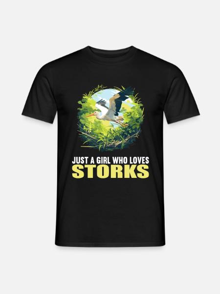 Storks Stork - Men's T-Shirt - black