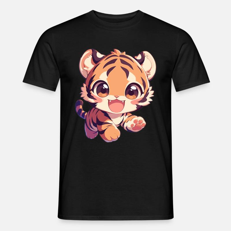 Sumatran tiger - Men's T-Shirt - black