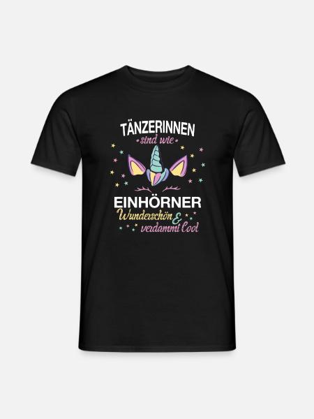 Tanzen Tänzer Tänzerin Spruch Tanzsport Ballett - Männer T-Shirt - Schwarz