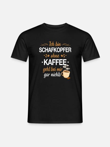 Schafkopfen Schafkopf Kartenspiel Spruch - Männer T-Shirt - Schwarz