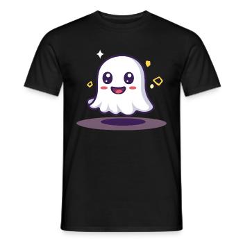 Geist - T-shirt homme - noir - Devant - AI Model Male 178 light (178cm)