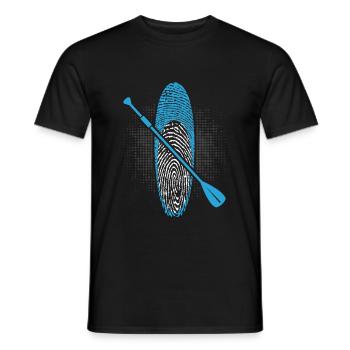 Stand Up Paddle DNA - T-shirt homme - noir - Devant - AI Model Male 178 light (178cm)