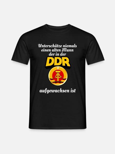 DDR - Männer T-Shirt - Schwarz