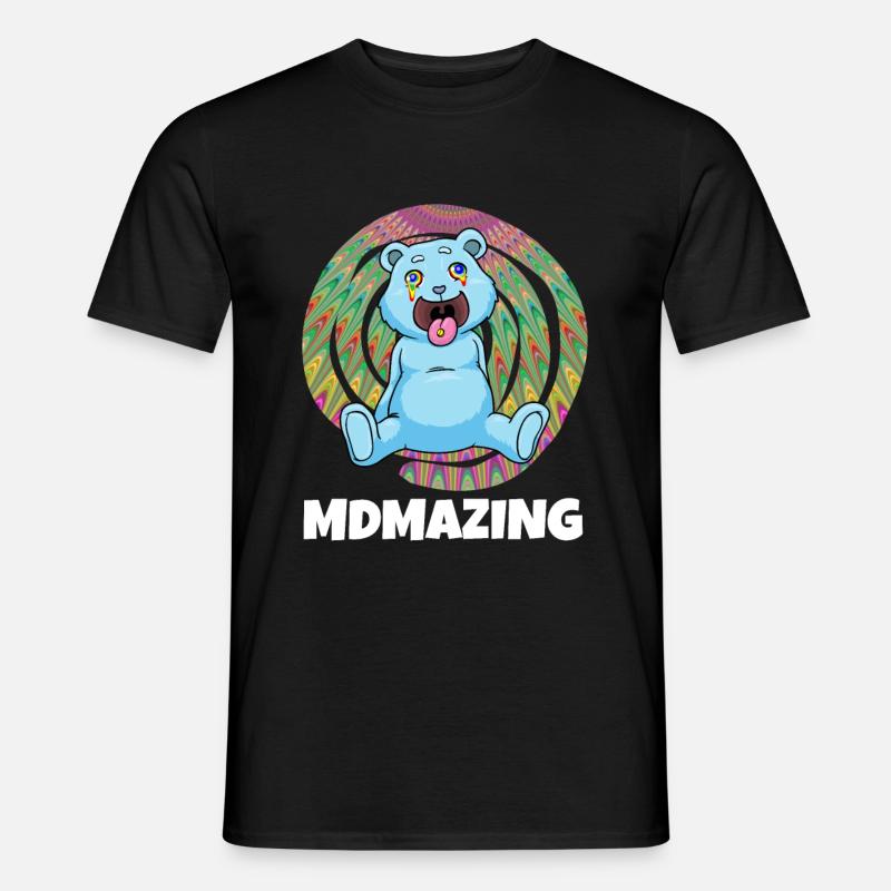 MDMA - Männer T-Shirt - Schwarz