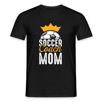 Soccer Mom Entraîneur Maman - T-shirt homme - noir - Devant - AI Model Male 178 light (178cm)